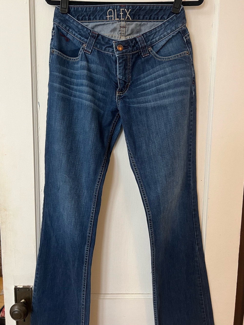Kimes Ranch Alex Women's Flare Jeans in Medium Blue